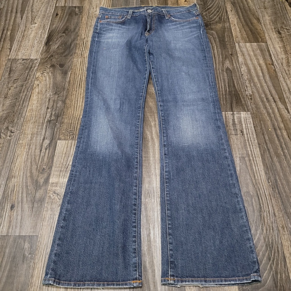 Lucky Brand Women's Sundown Blue Jeans Boot Cut USA Made Size 10/30